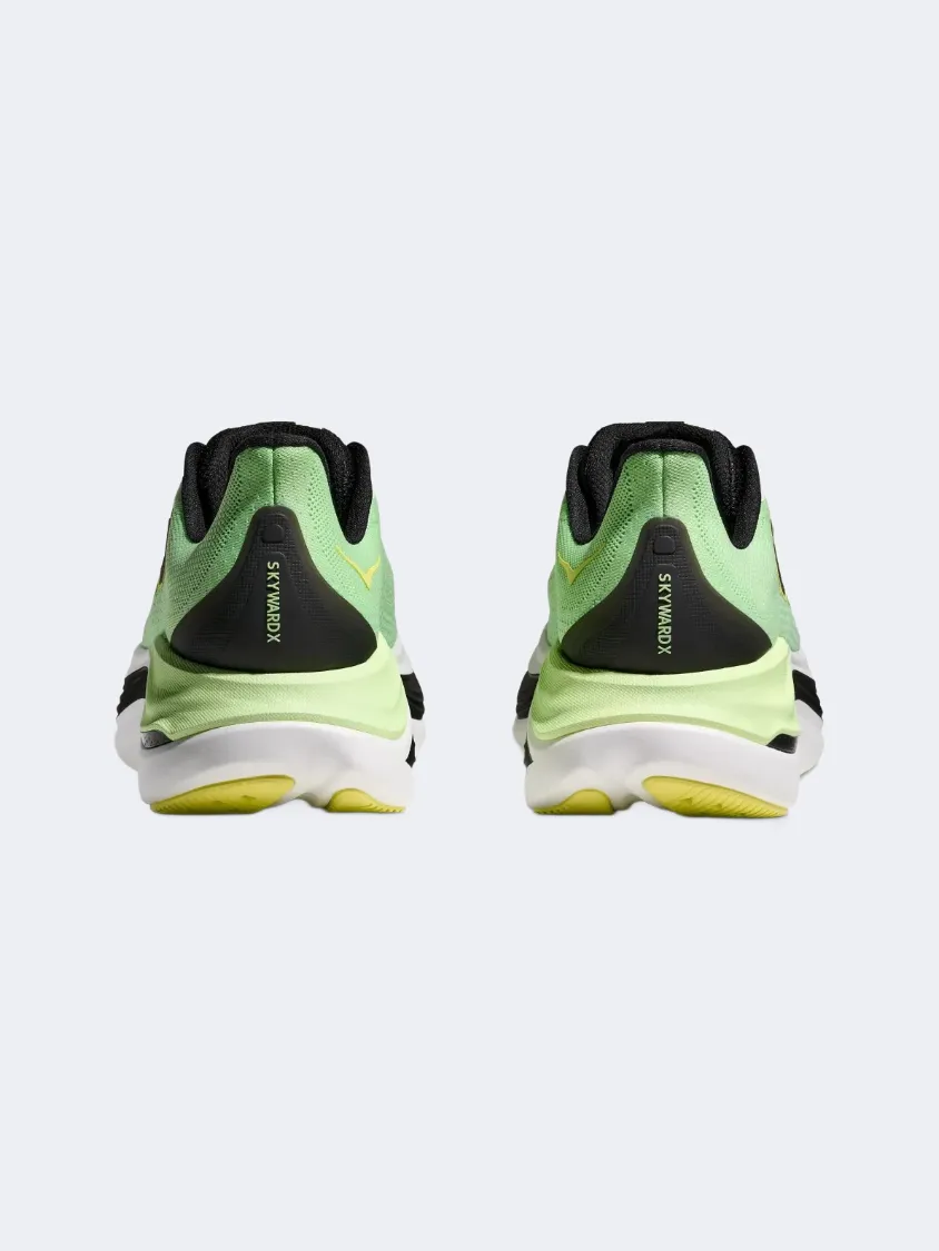 Hoka Skyward X Men Running Shoes Luna Moth/Black