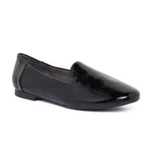 Hugo Flat in Black Patent