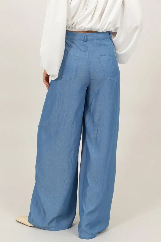 Identity Biz High Waist Woven Pants