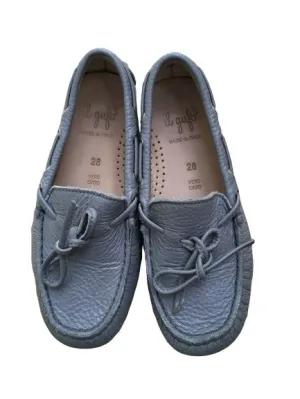il gufo Children Boys' Grey Round-Toe Loafers Size 28 & 36 children