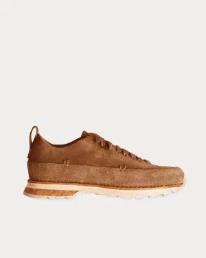 Lugged Runner Tan Low Top Sneakers