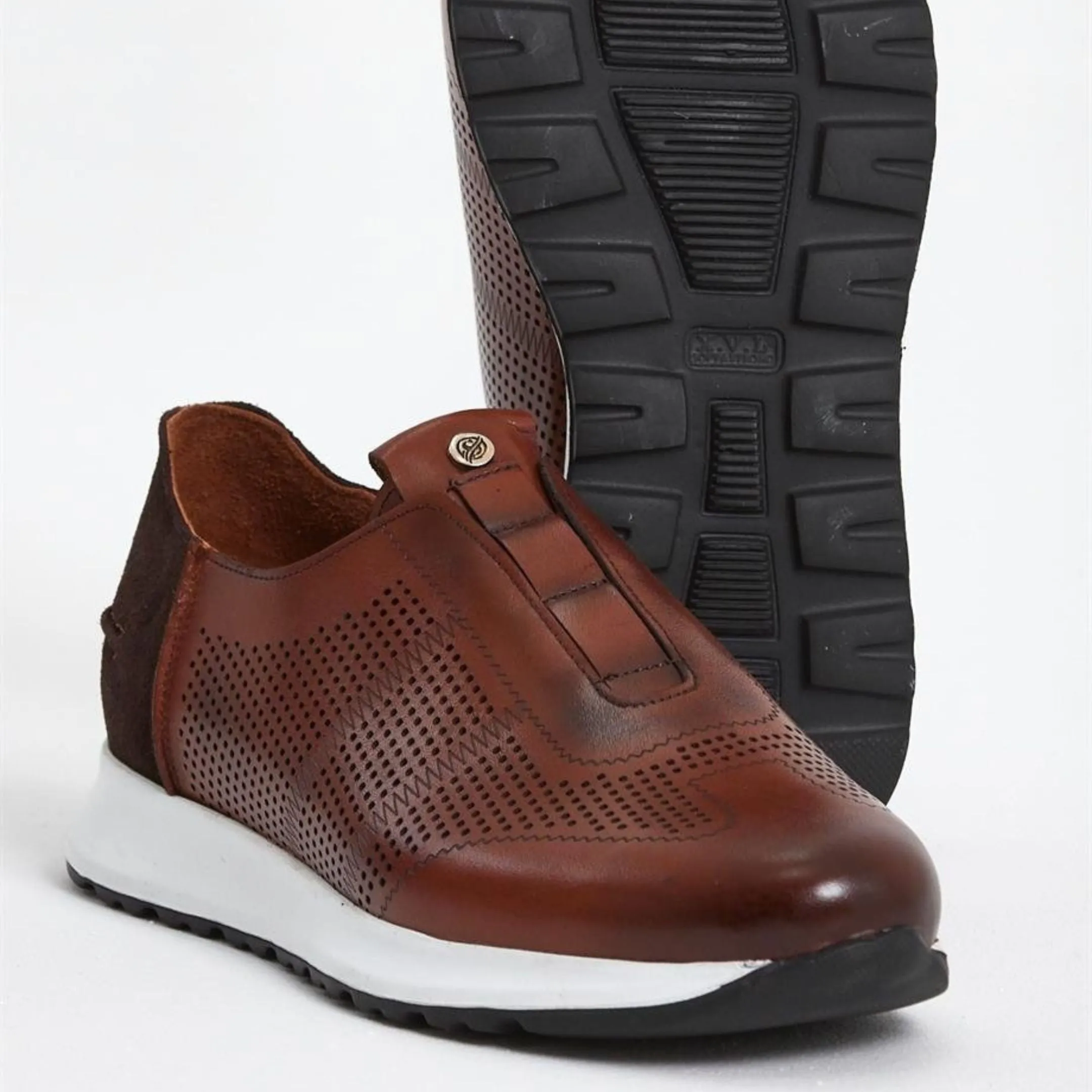 Madasat Tan Comfort Shoes - 683 |