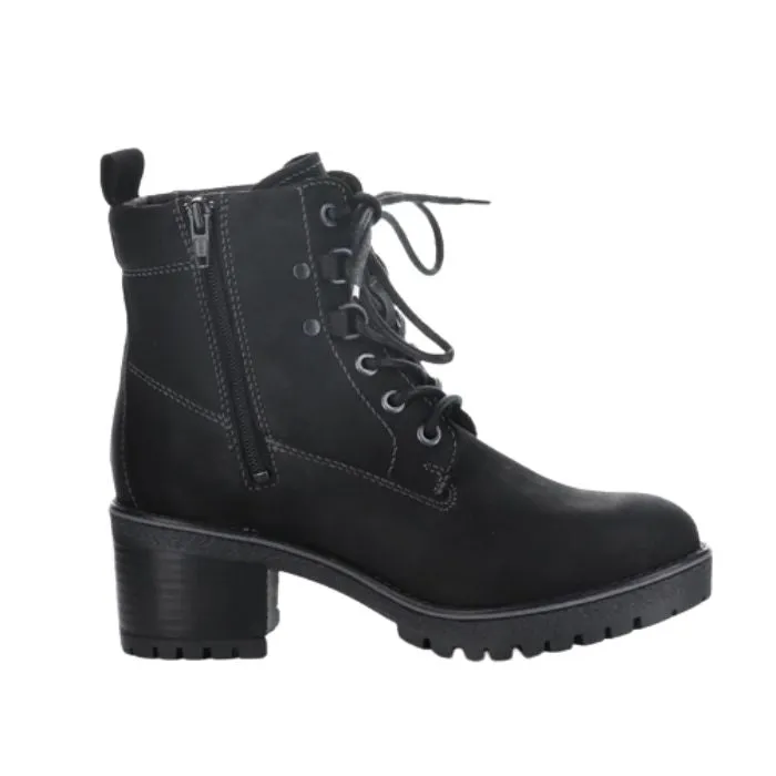 Morel Laced Heeled Boot