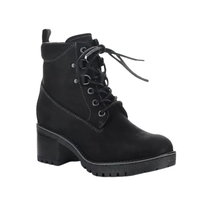 Morel Laced Heeled Boot