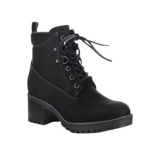 Morel Laced Heeled Boot