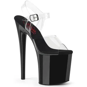 NAUGHTY-808 Comfort Width Platform Stripper Shoe