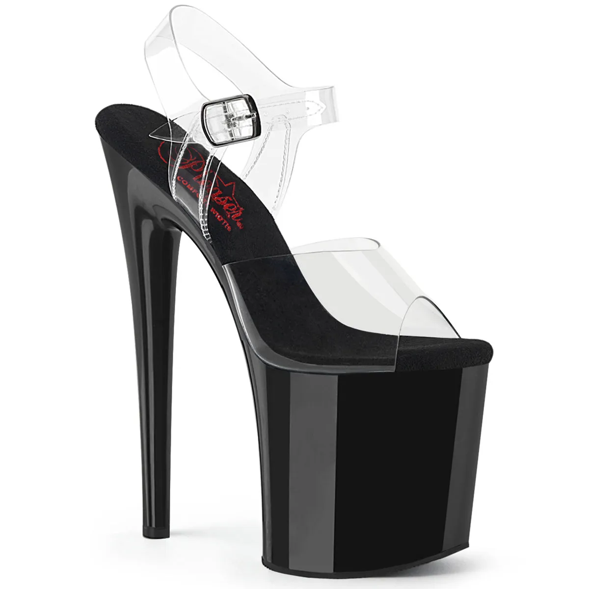 NAUGHTY-808 Comfort Width Platform Stripper Shoe