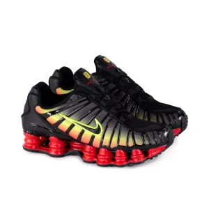 Nike Women's Shox TL Black/Black/Volt/Fire Red HJ9609-001
