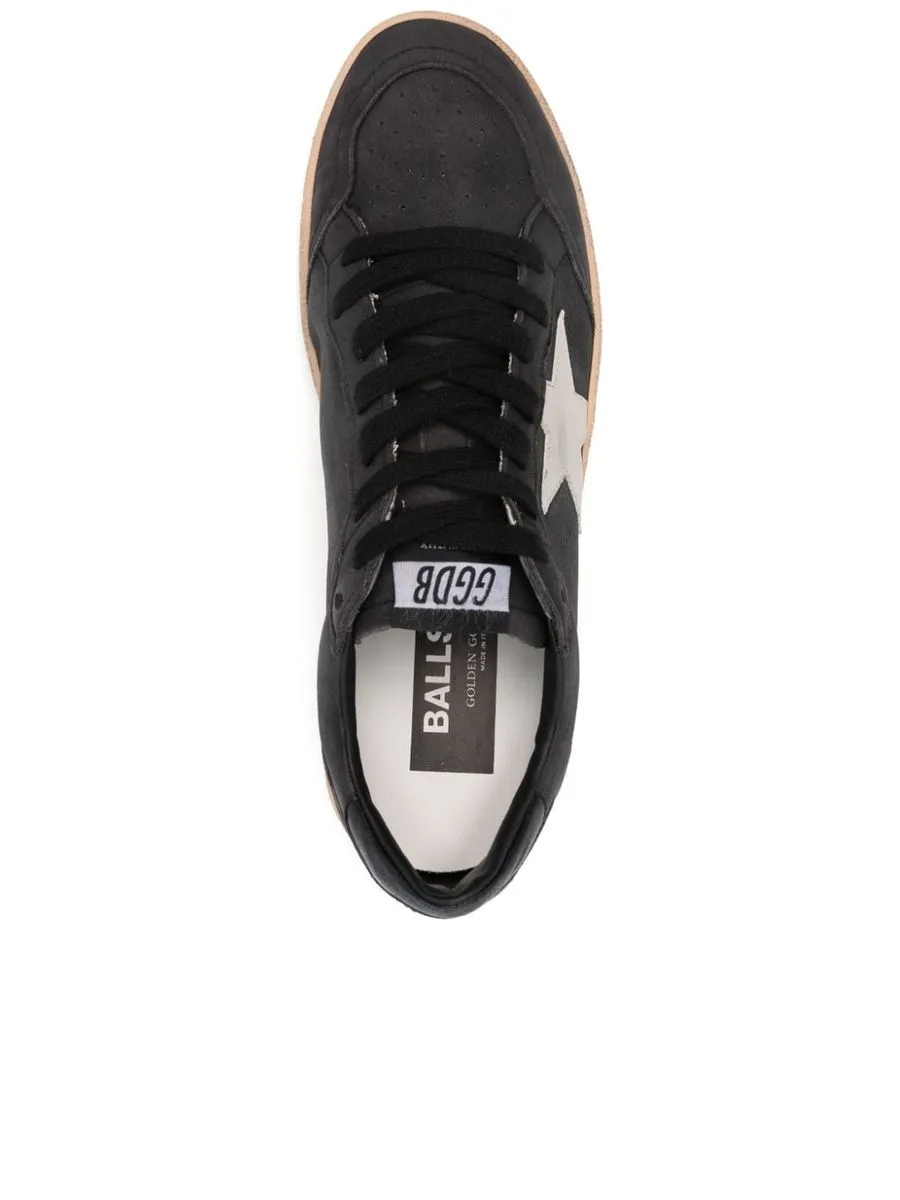 Panelled Round Toe Sneakers