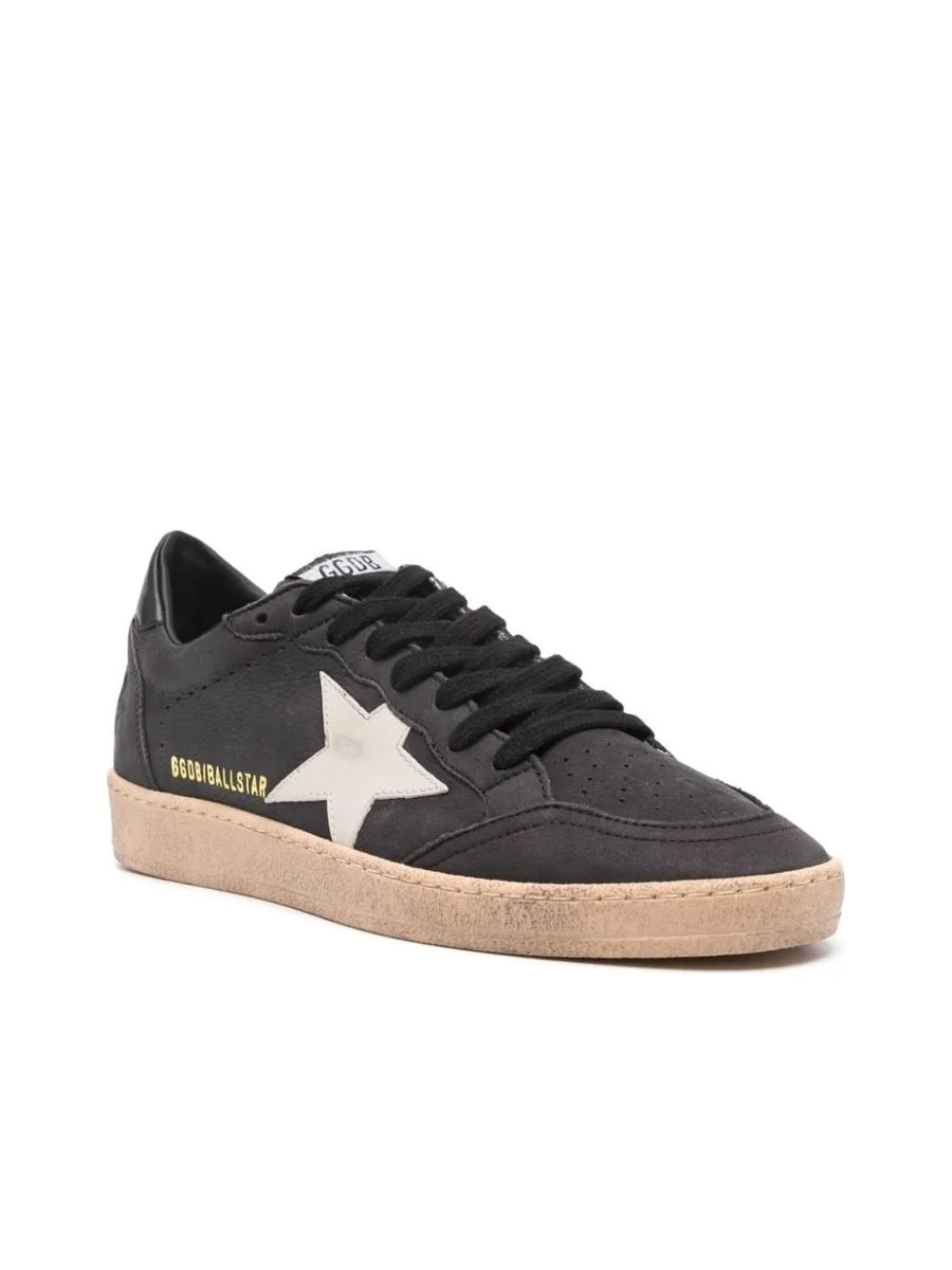 Panelled Round Toe Sneakers
