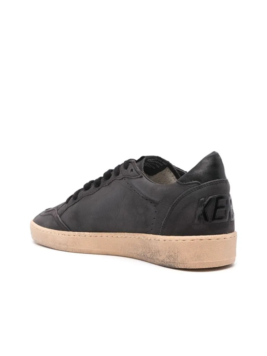 Panelled Round Toe Sneakers