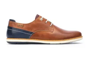 Pikolinos Jucar M4E-4104C1 Brandy Light Tan 3 Eyelet Shoe