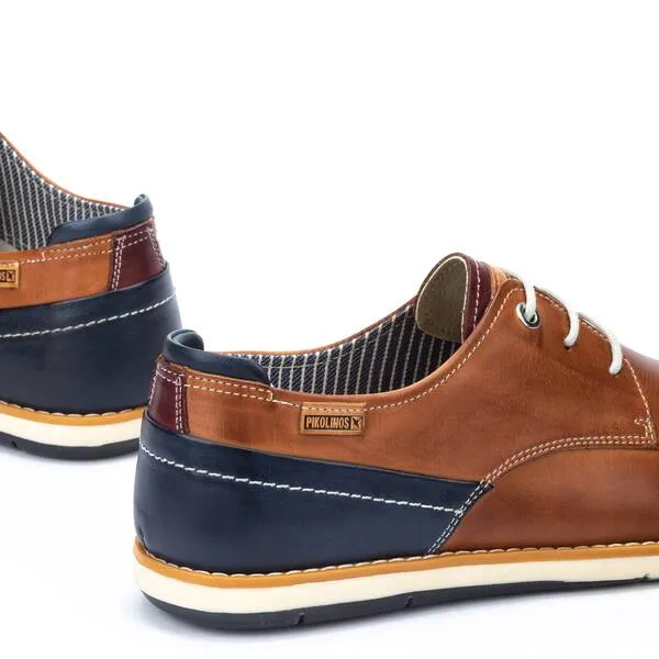 Pikolinos Jucar M4E-4104C1 Brandy Light Tan 3 Eyelet Shoe