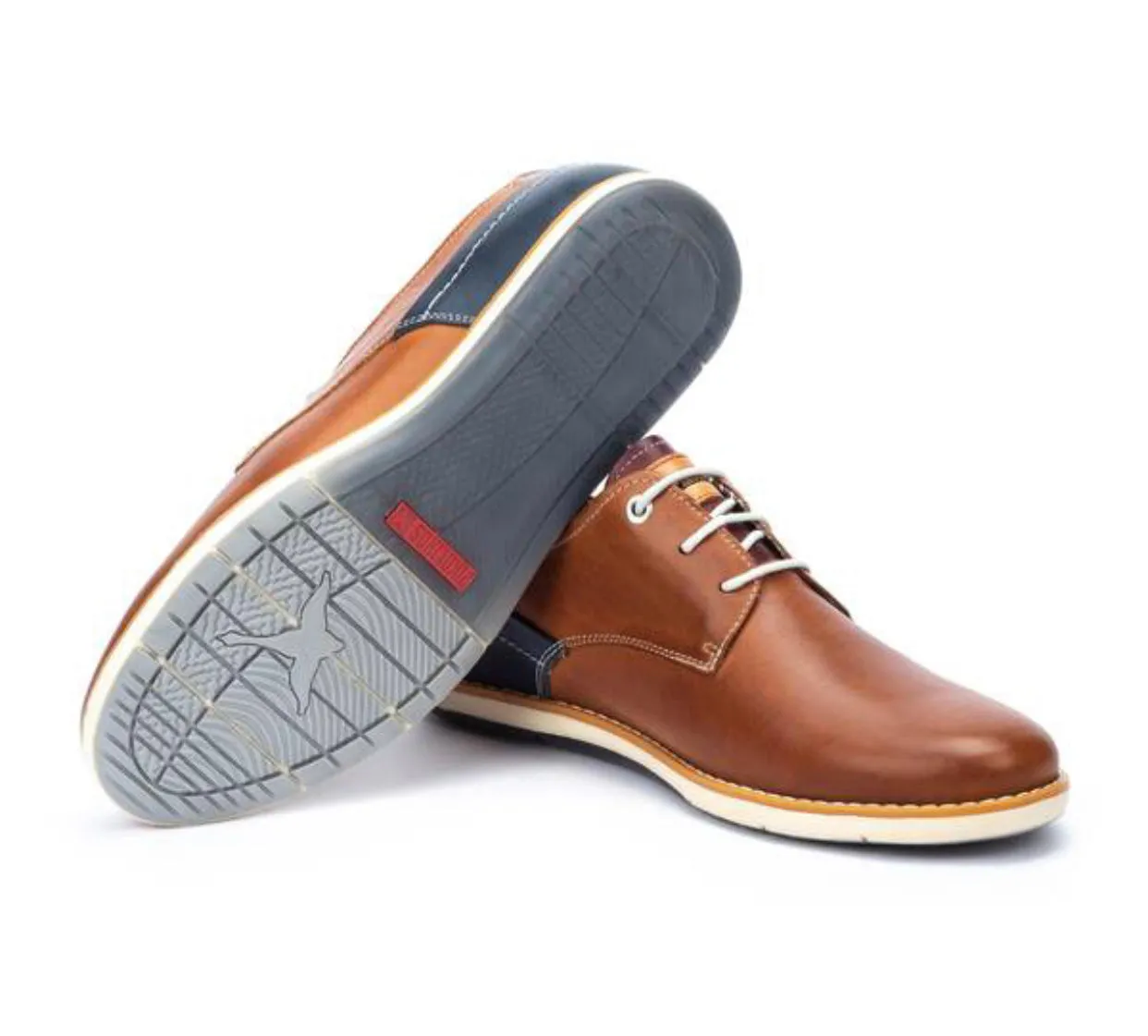Pikolinos Jucar M4E-4104C1 Brandy Light Tan 3 Eyelet Shoe
