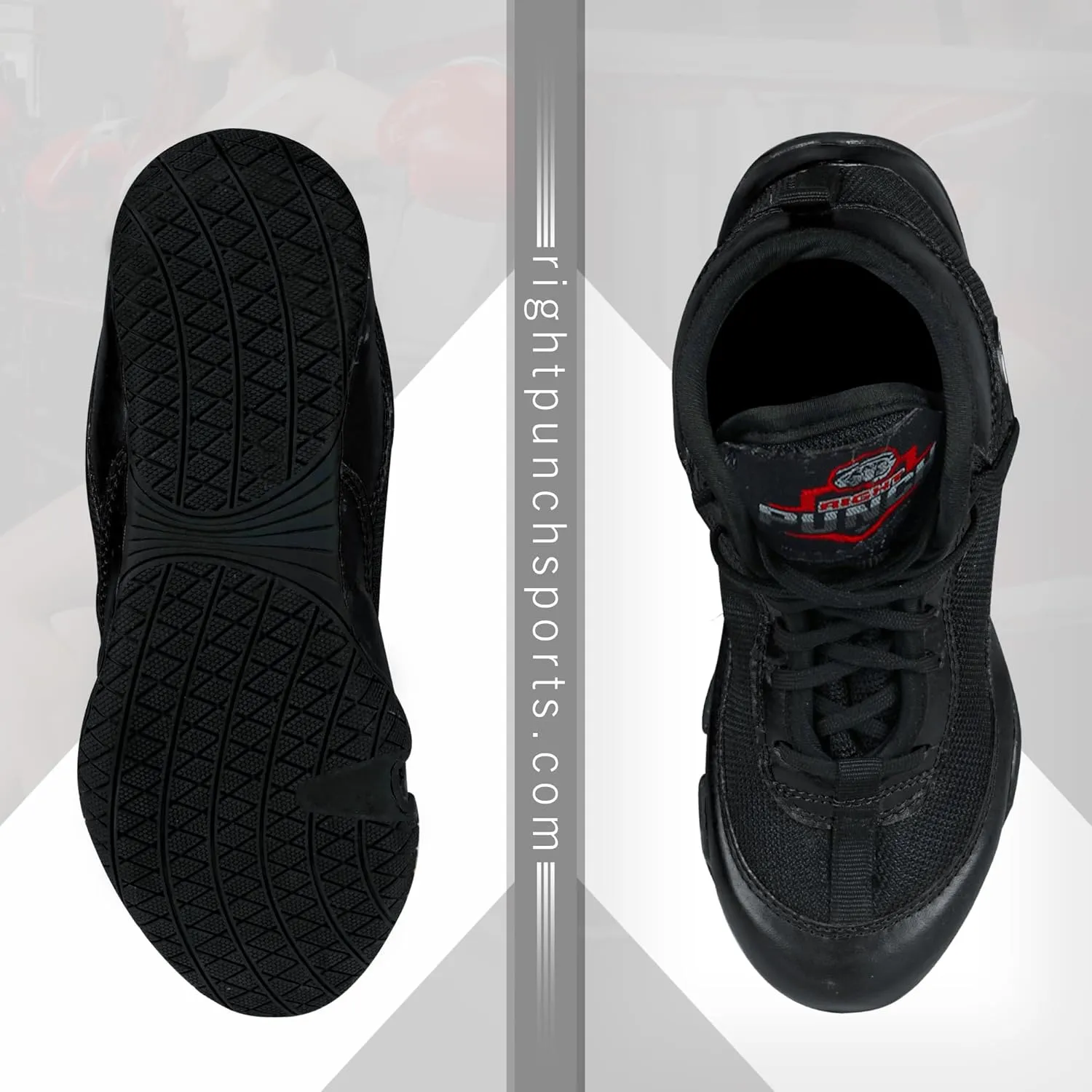Professional Boxing Shoes Breathable Wrestling Shoes, Training Shoe for Adult & Youth Men Women Non Slip Rubber Sole Lightweight Boots