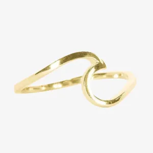 Pura Vida Wave Ring  A Dainty Ocean-Inspired Statement Piece