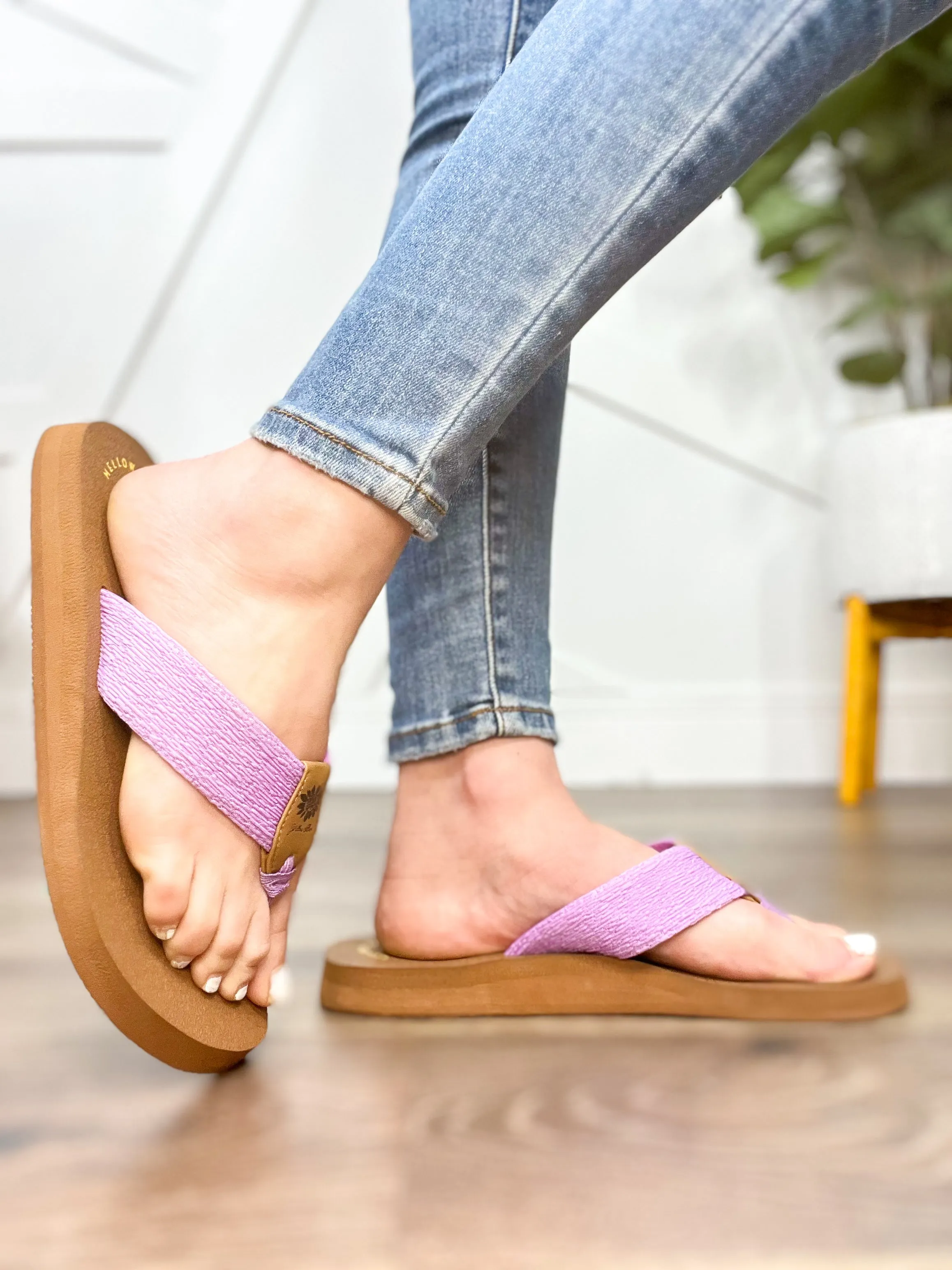 Purple Nessie Flip Flop