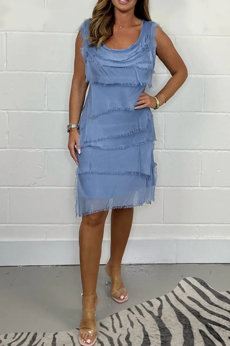 Roxanne - Chic Sleeveless Dress