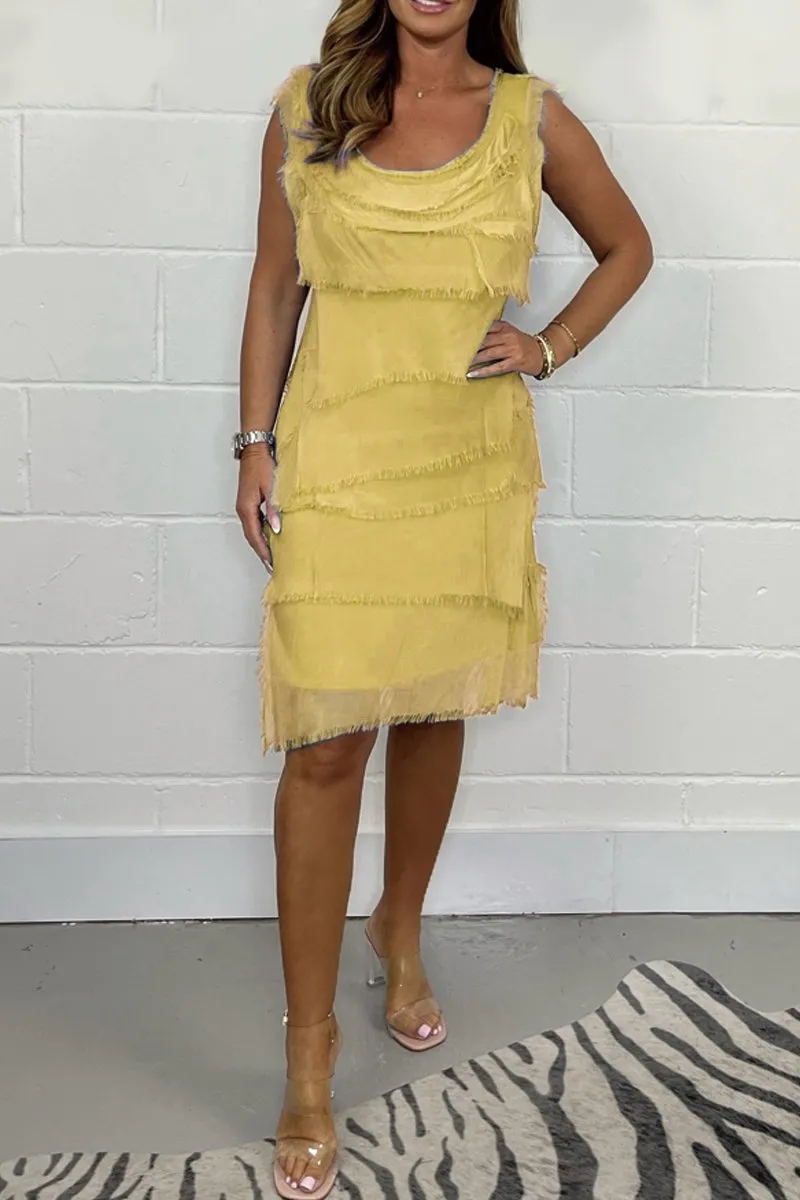 Roxanne - Chic Sleeveless Dress