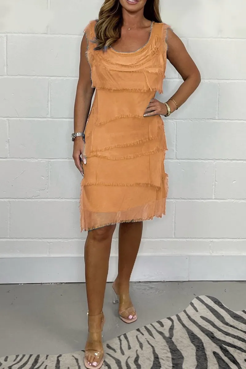 Roxanne - Chic Sleeveless Dress