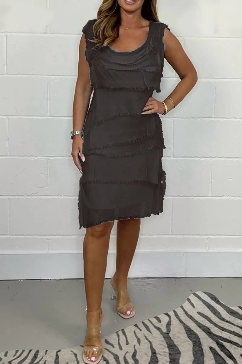 Roxanne - Chic Sleeveless Dress