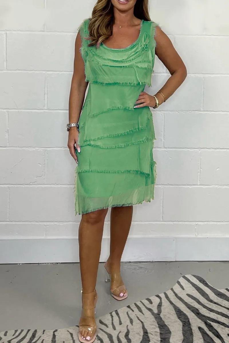 Roxanne - Chic Sleeveless Dress