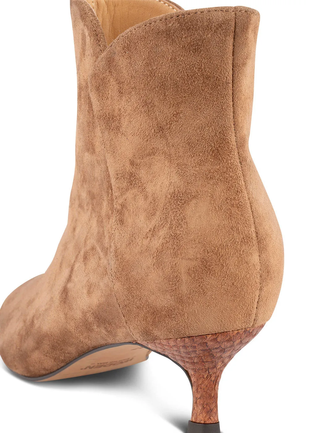 Saga Zip S Boot - Tan