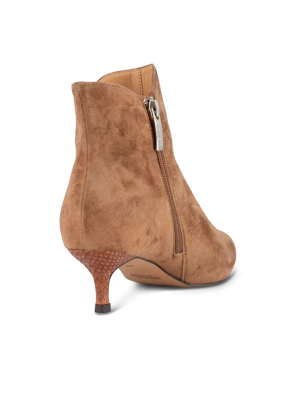 Saga Zip S Boot - Tan