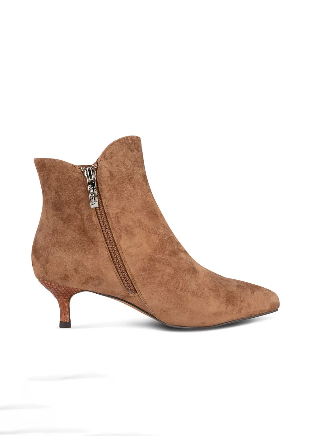Saga Zip S Boot - Tan