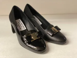 SALE Ovil Sabrine Double Bow Two Tone Pumps