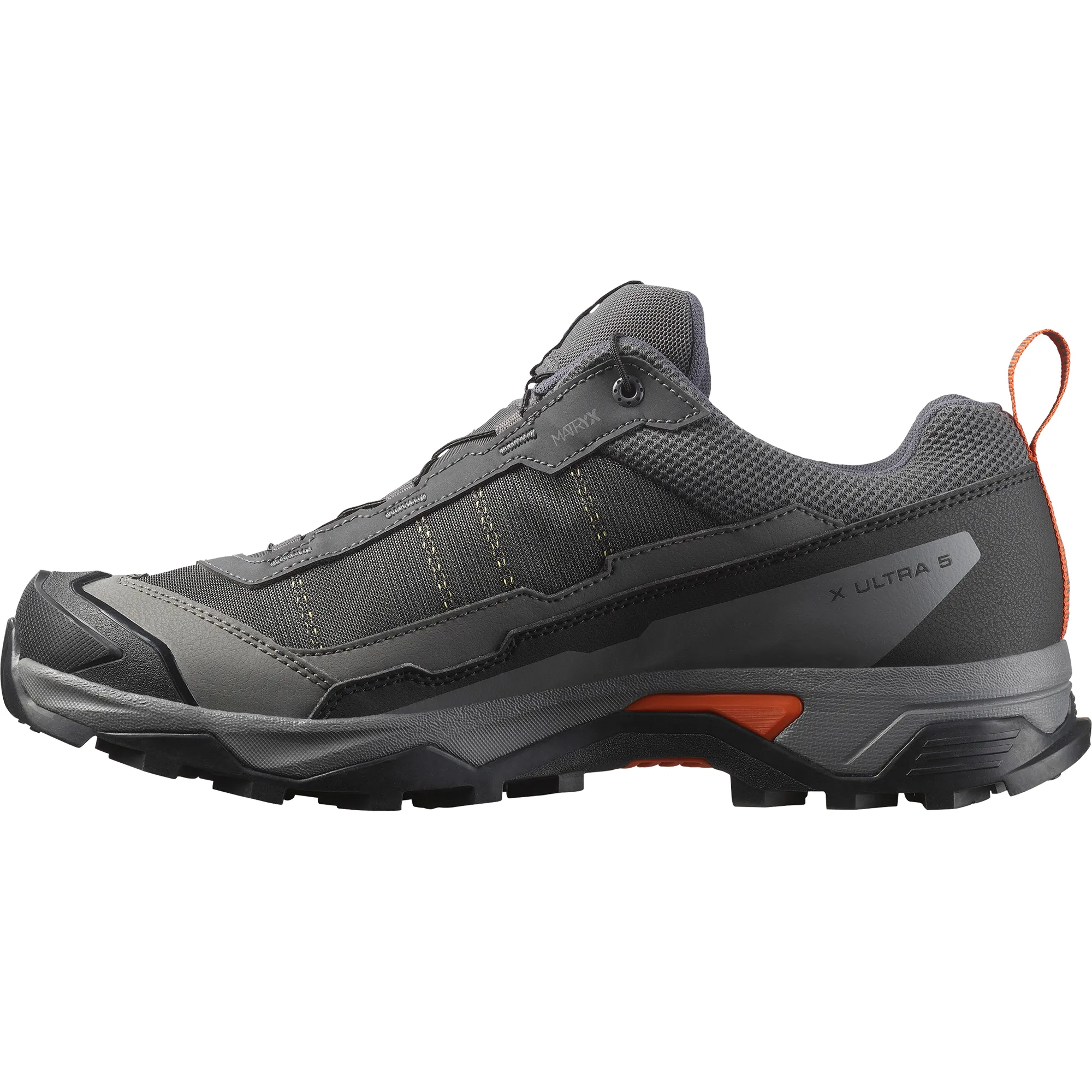 Salomon Men's X Ultra 5 Gore-Tex Trail Shoes (Asphalt/Castlerock/Burnt Ochre)