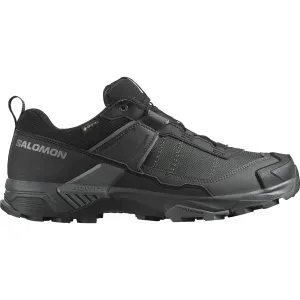 Salomon Men's X Ultra 5 Gore-Tex Trail Shoes - WIDE FIT (Black/Asphalt/Castlerock)
