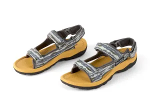 SALTROCK Walkabout - Mens Camo Stripe Sandal - Green