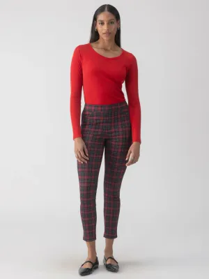 Sanctuary Runway Legging Mars Red Check