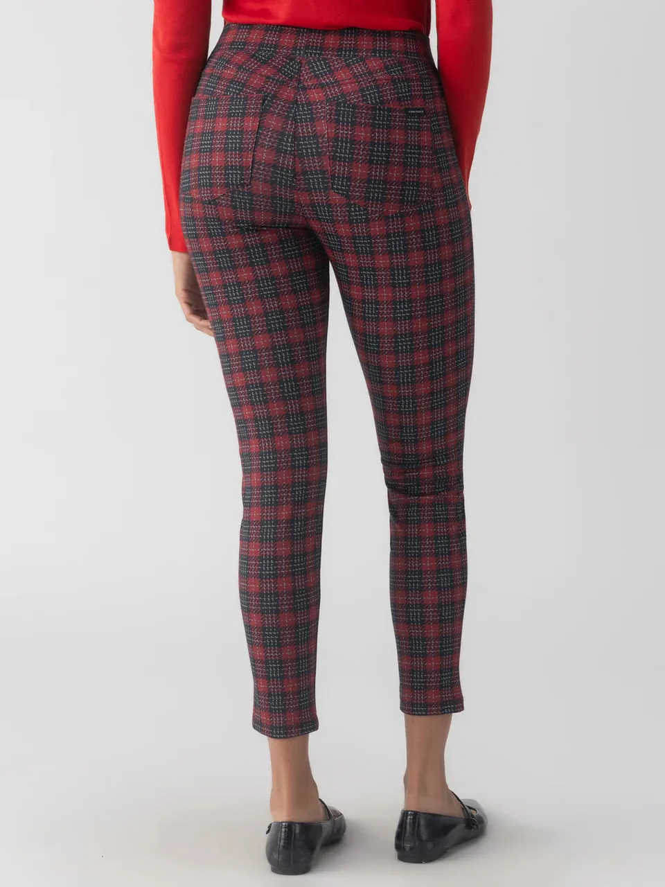 Sanctuary Runway Legging Mars Red Check