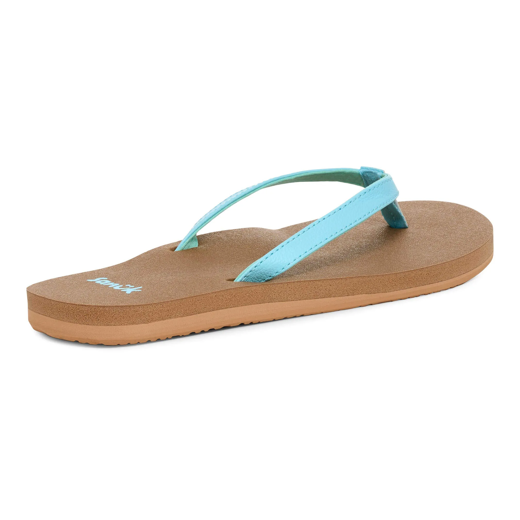 Sanuk Womens Yoga Joy II Sandals - Sky Blue