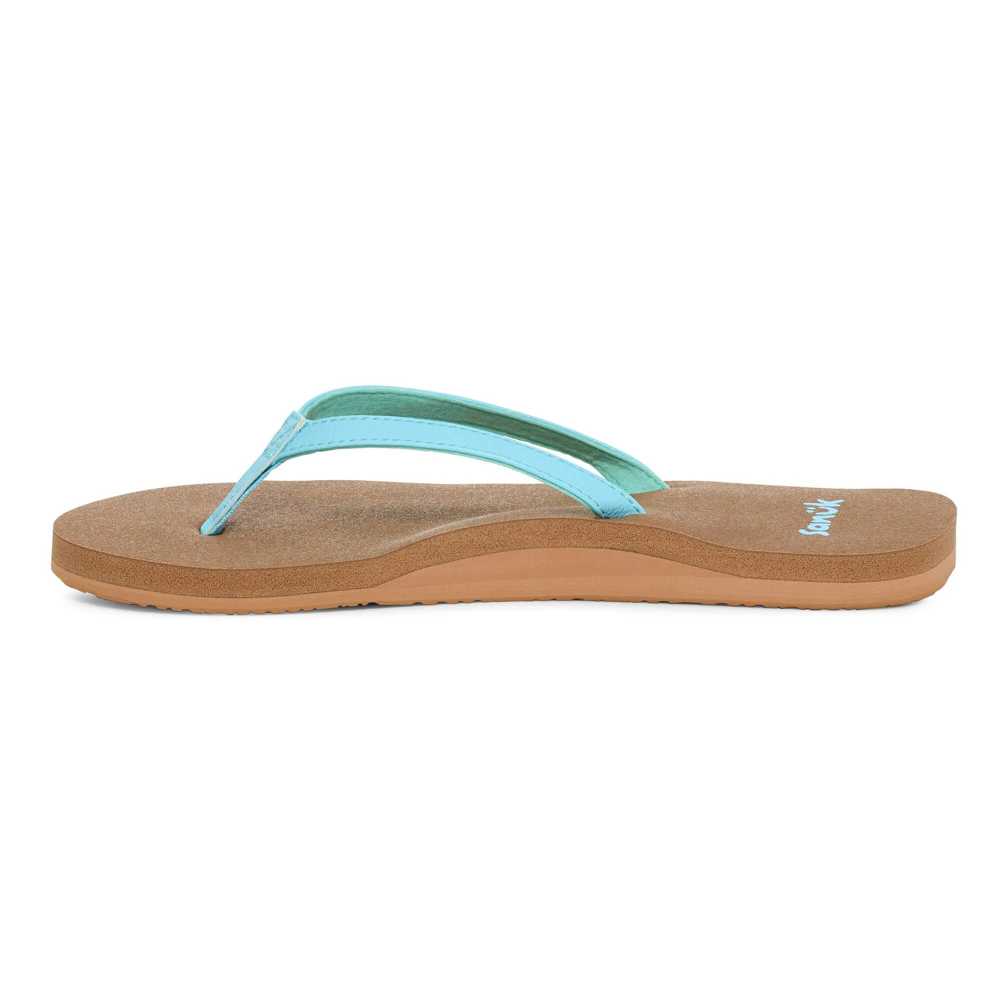 Sanuk Womens Yoga Joy II Sandals - Sky Blue