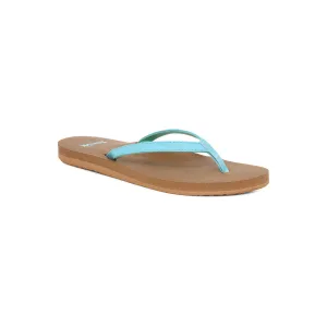 Sanuk Womens Yoga Joy II Sandals - Sky Blue