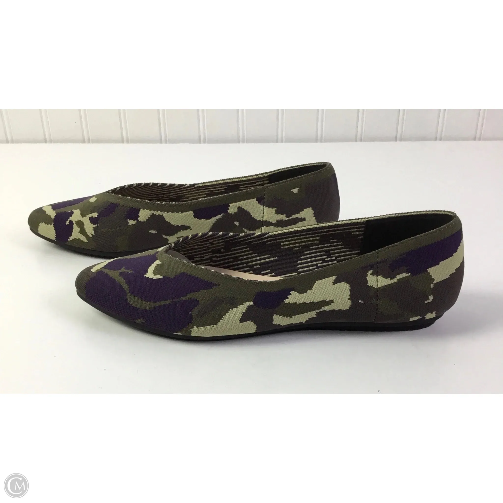 Shoes Flats By Kelly And Katie In Green, Size: 8