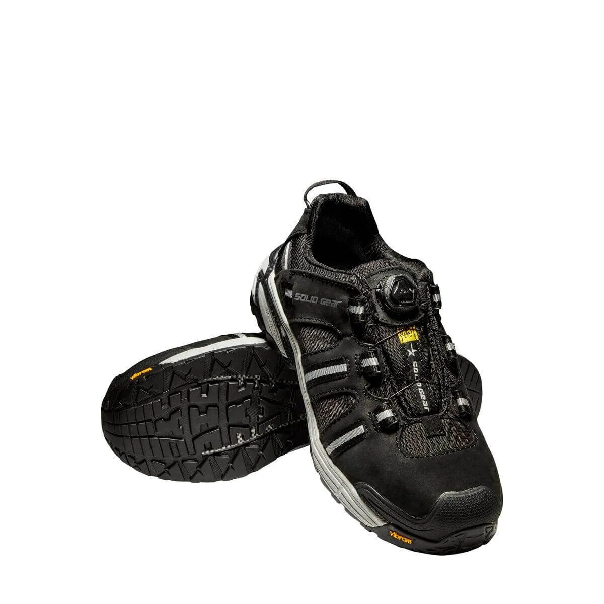 Solid Gear by Snickers 80003 Vapor 2.0 Cordura Ripstop BOA Compoiste Toe ESD S3 Wide Fit Safety Trainer Shoes