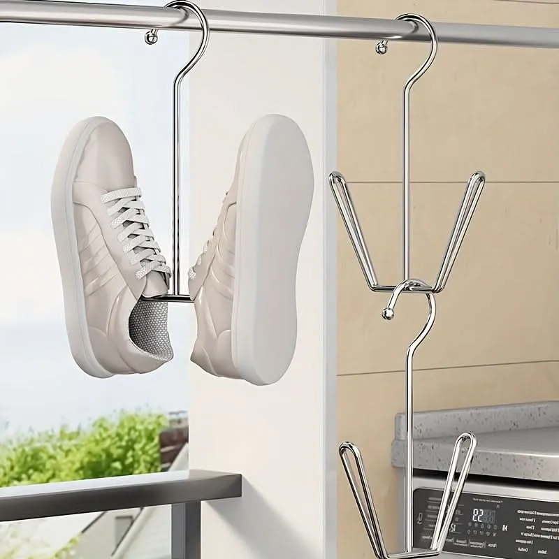 Stainless Steel Shoe Hook – Space-Saving