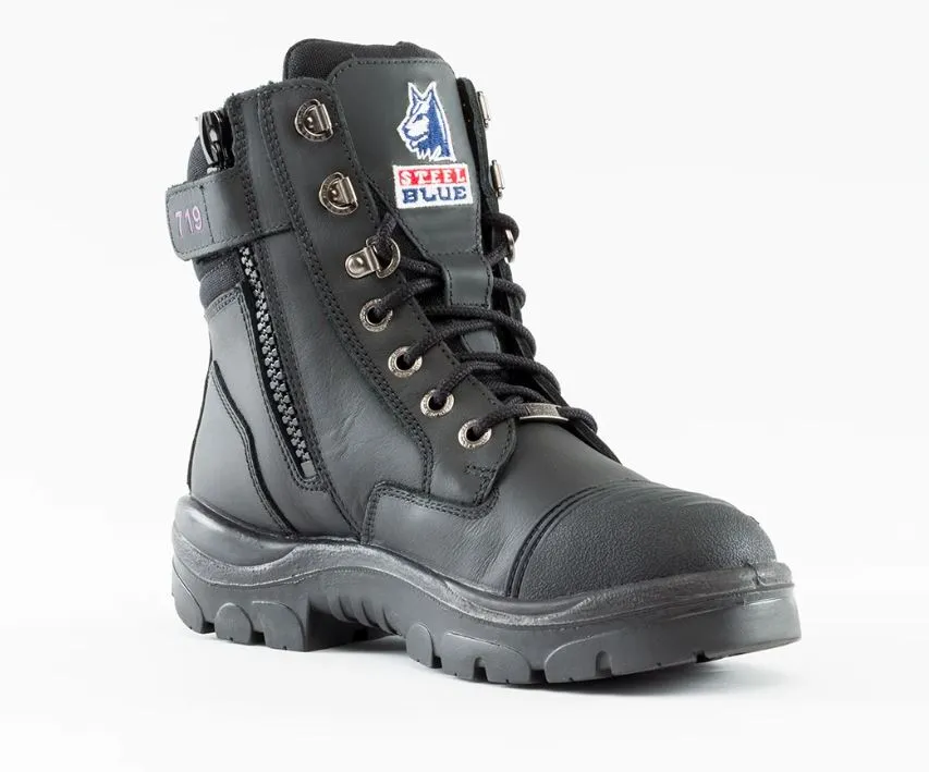 STEEL BLUE 512719 SOUTHERN CROSS® ZIP SIDE SCUFF BOOT - LADIES