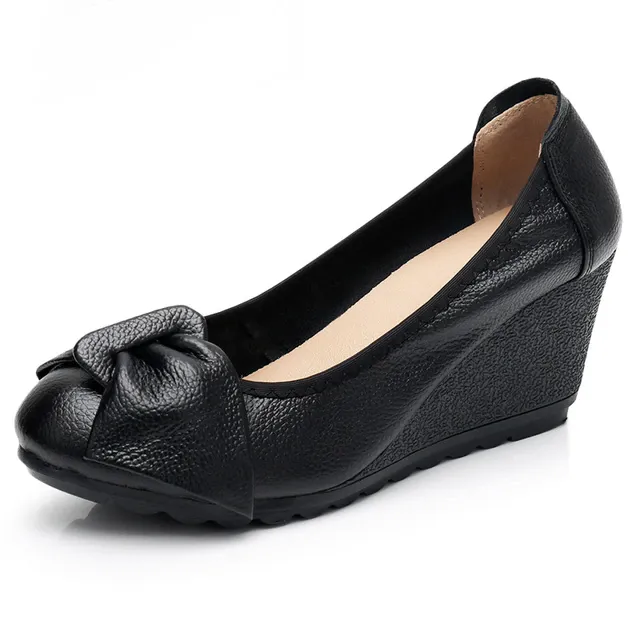 Tellita Women's Leather Wedge Shoes