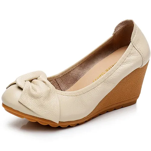 Tellita Women's Leather Wedge Shoes