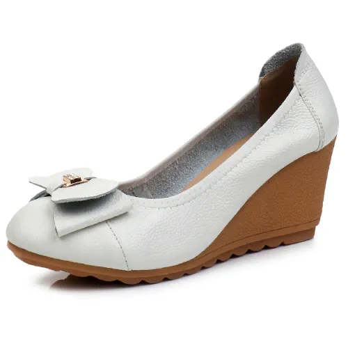 Tellita Women's Leather Wedge Shoes