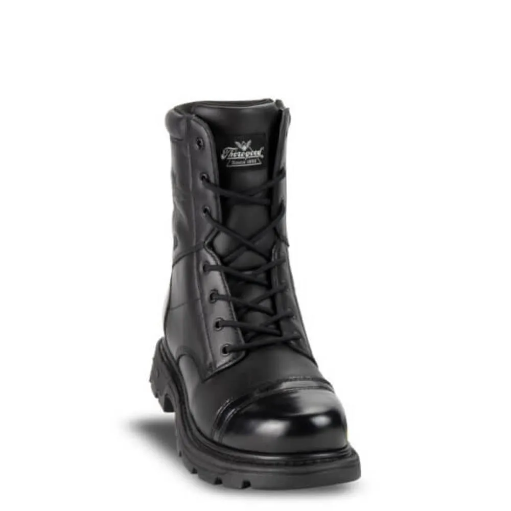 Thorogood Men's 8" Genflex2 Tactical Jump Black Round Toe Work Boot