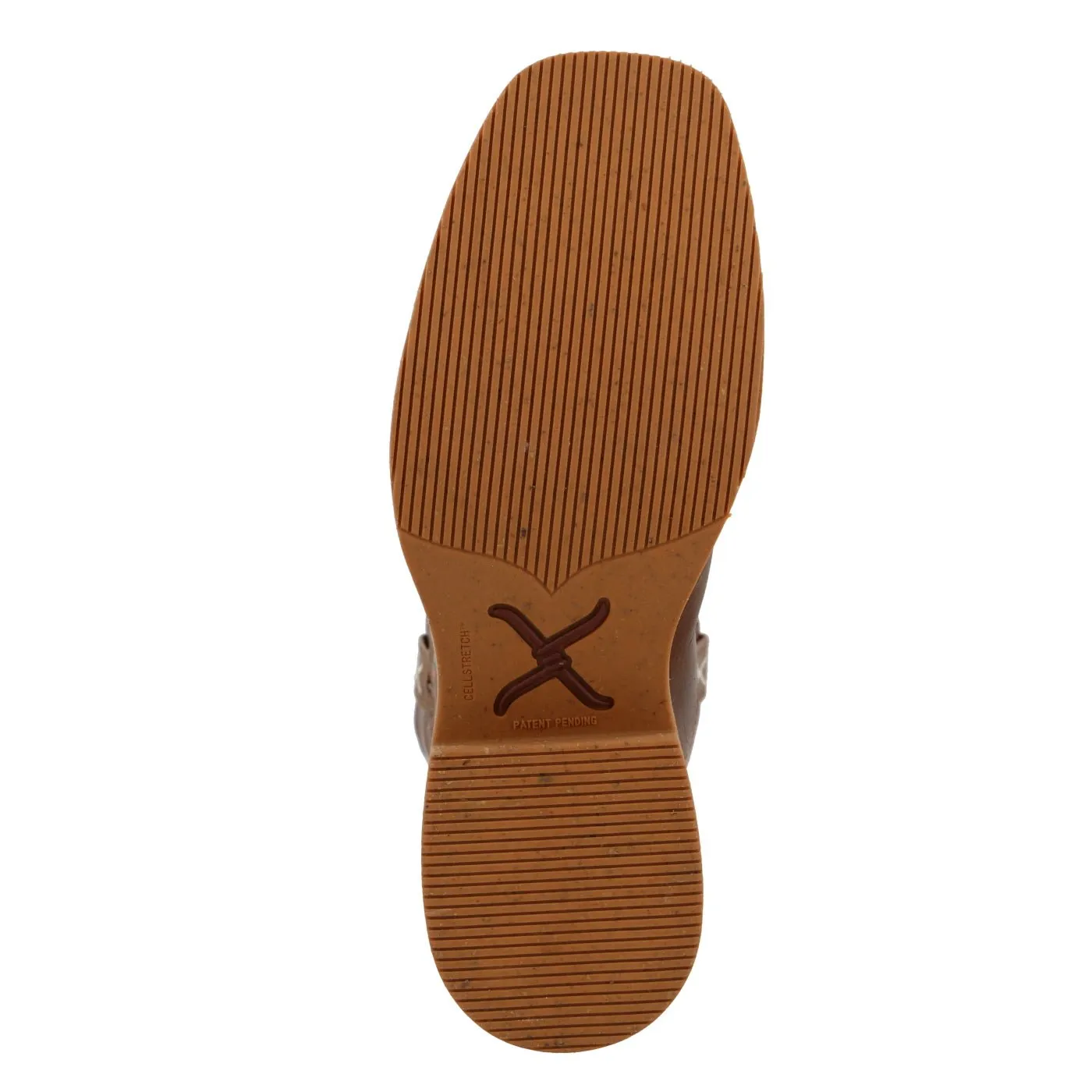 Twisted X Women's 11" Tech X Boot Roasted Pecan Square Toe Western Boot