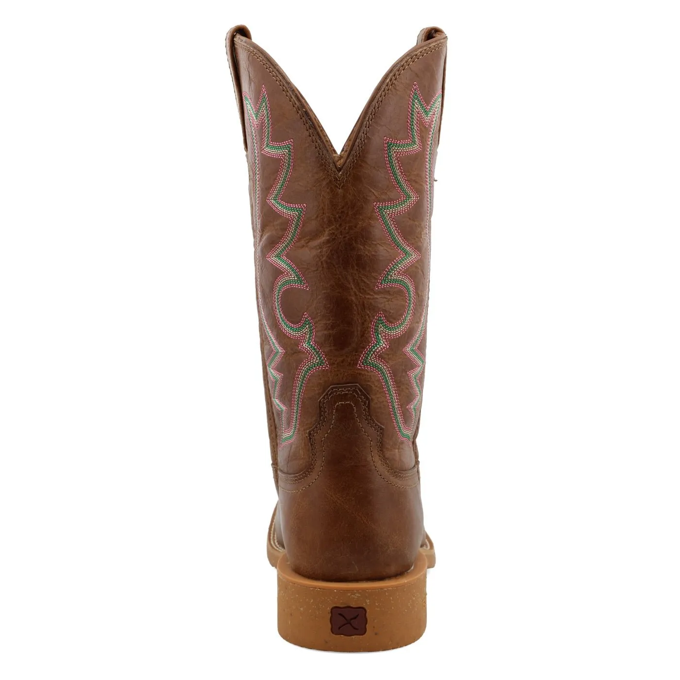 Twisted X Women's 11" Tech X Boot Roasted Pecan Square Toe Western Boot