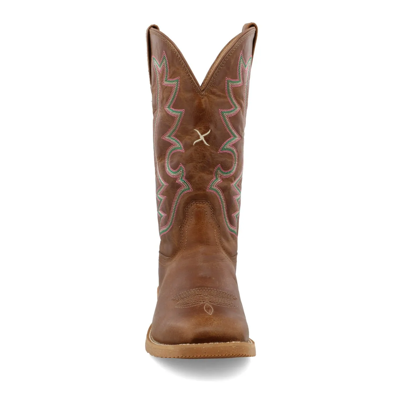 Twisted X Women's 11" Tech X Boot Roasted Pecan Square Toe Western Boot
