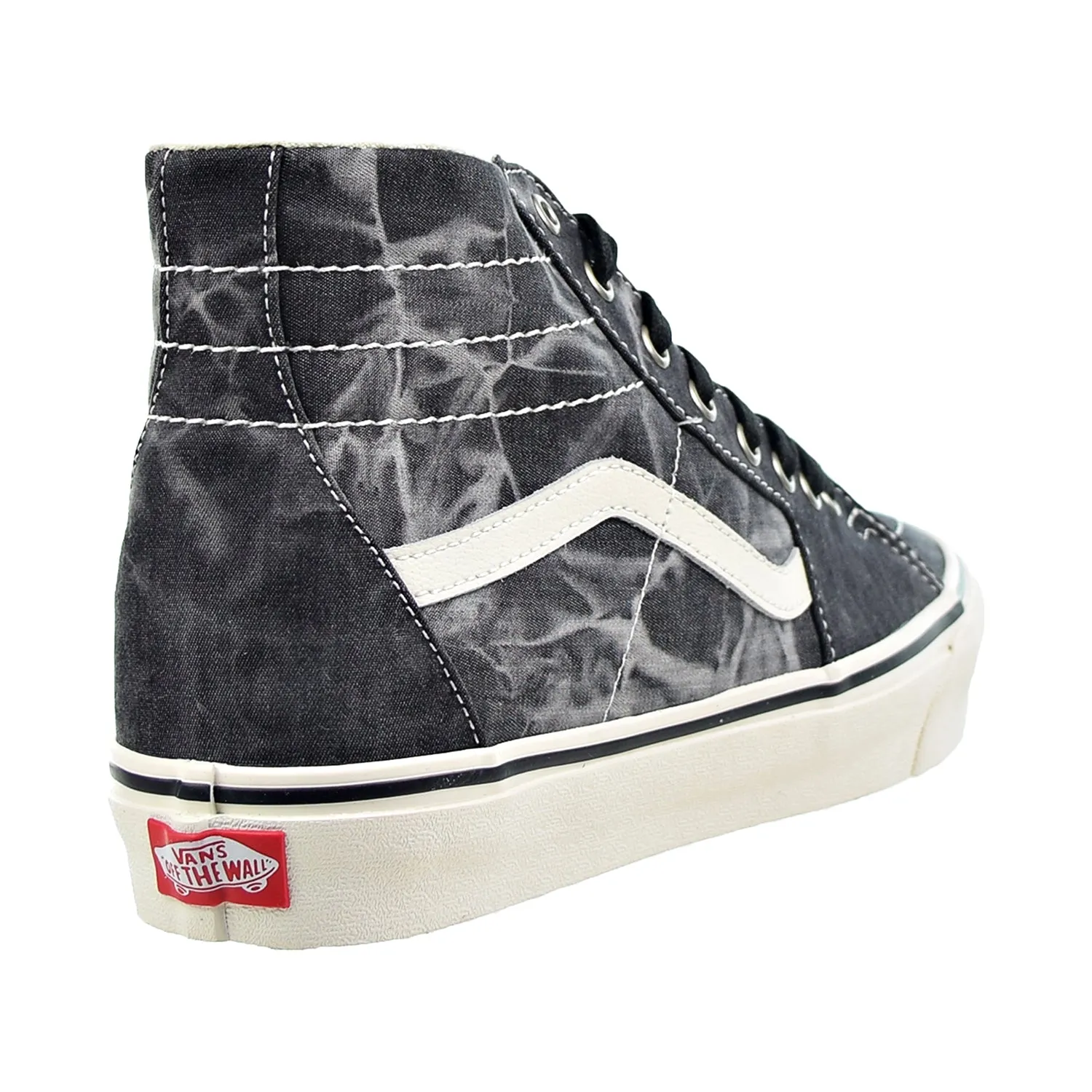 Vans Denim Destroy SK8-Hi Tapered Men's Shoes Black Marshmallow